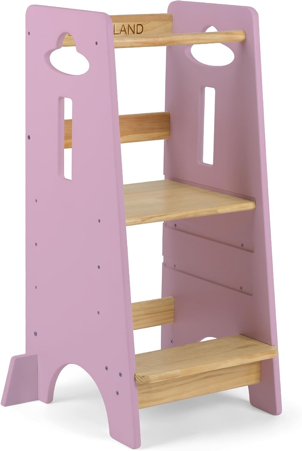 3 Levels Adjustable Kids Learning Stool for Kitchen Stool