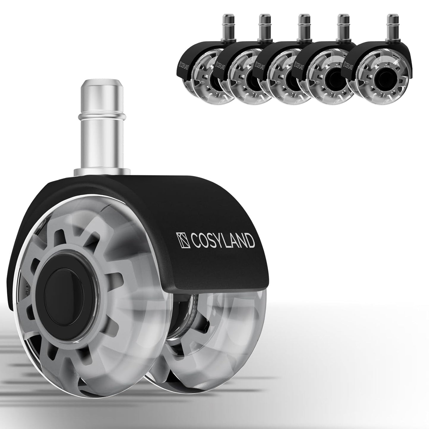 Office Chair Casters 5 Set