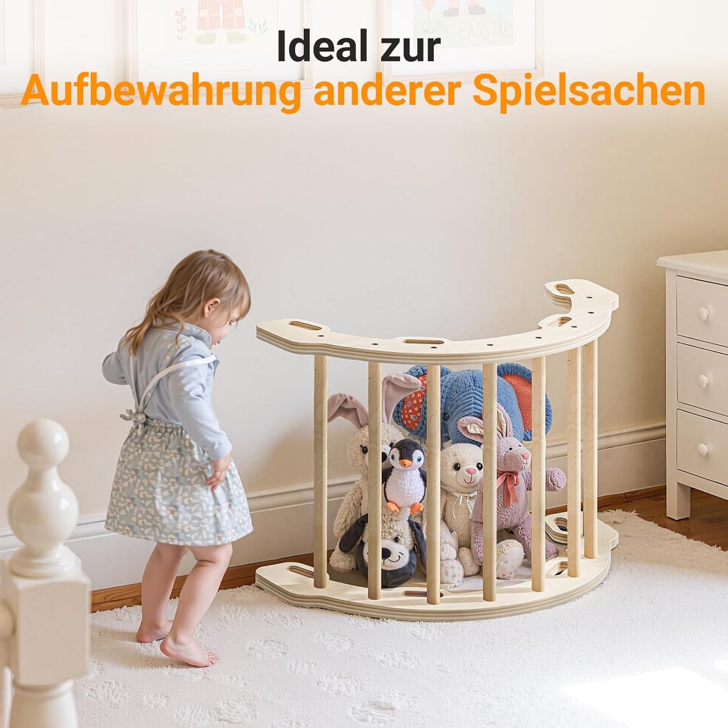 Montessori Wooden Climbing Arch