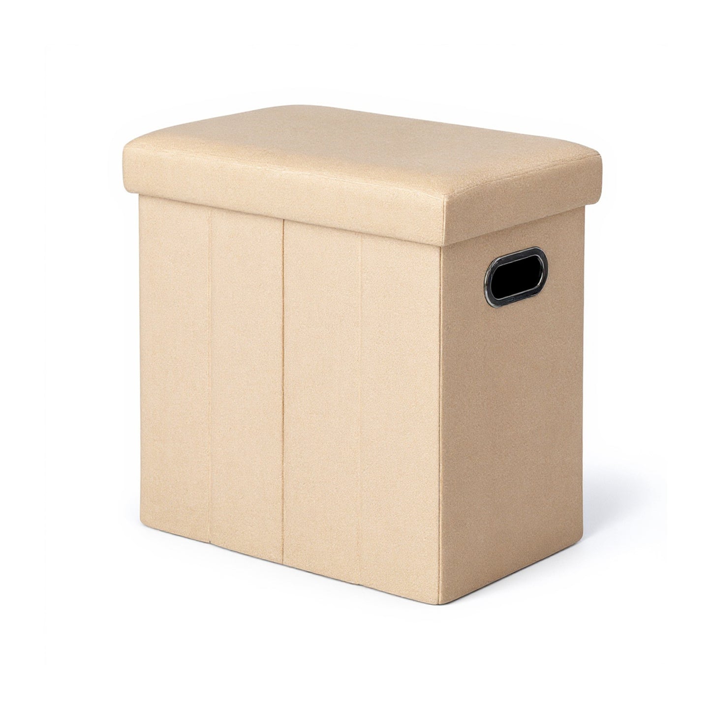 Ottoman with Storage Collapsible Fabric