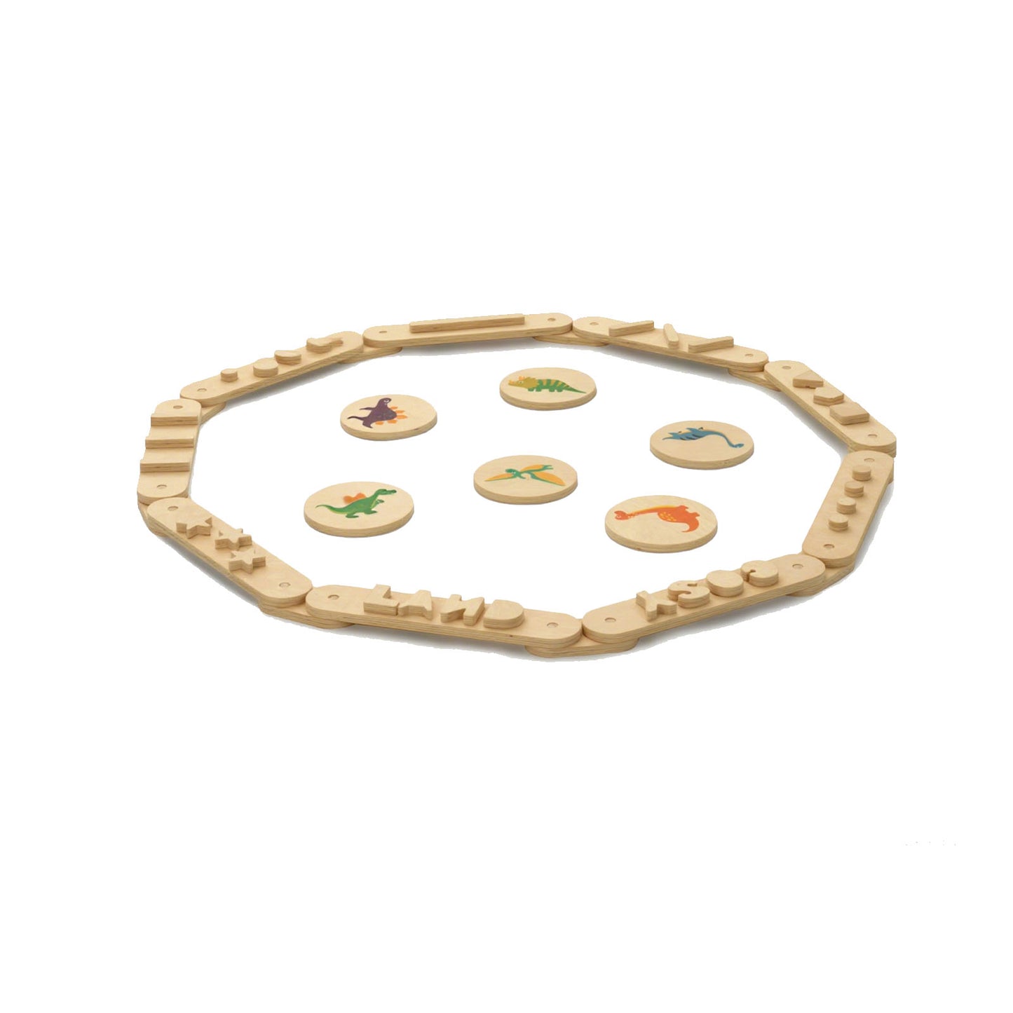 15 PCS Toddler Wooden Balance Beams and Stepping Stones