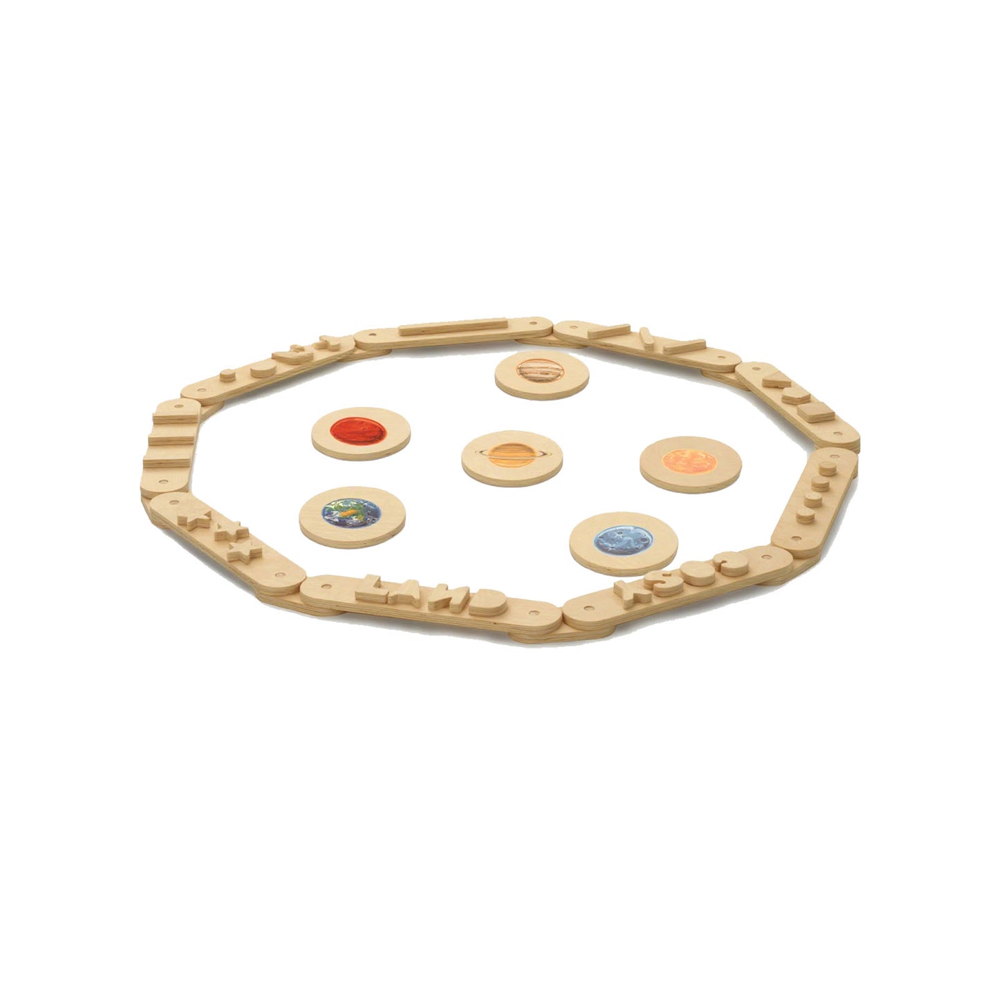 15 PCS Toddler Wooden Balance Beams and Stepping Stones