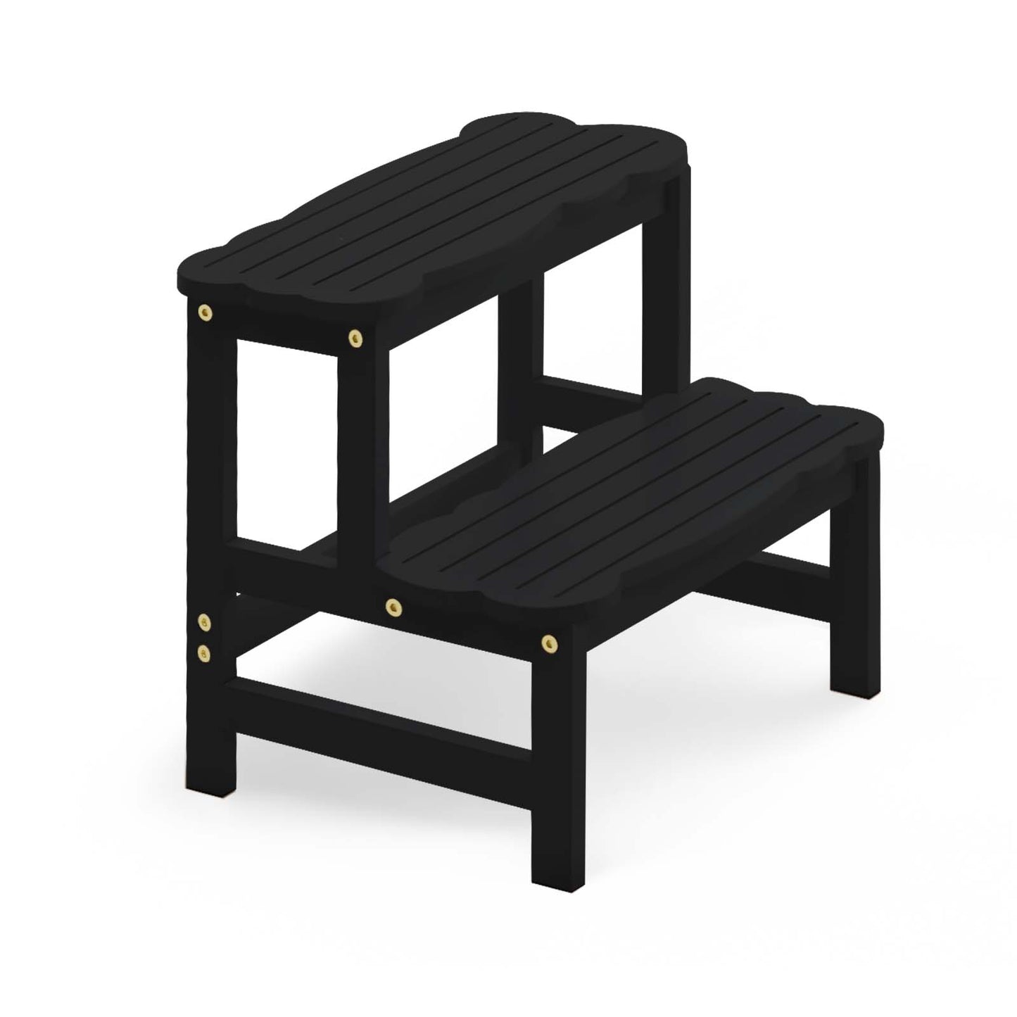 Kitchen Bamboo Toddler Two Step Stool