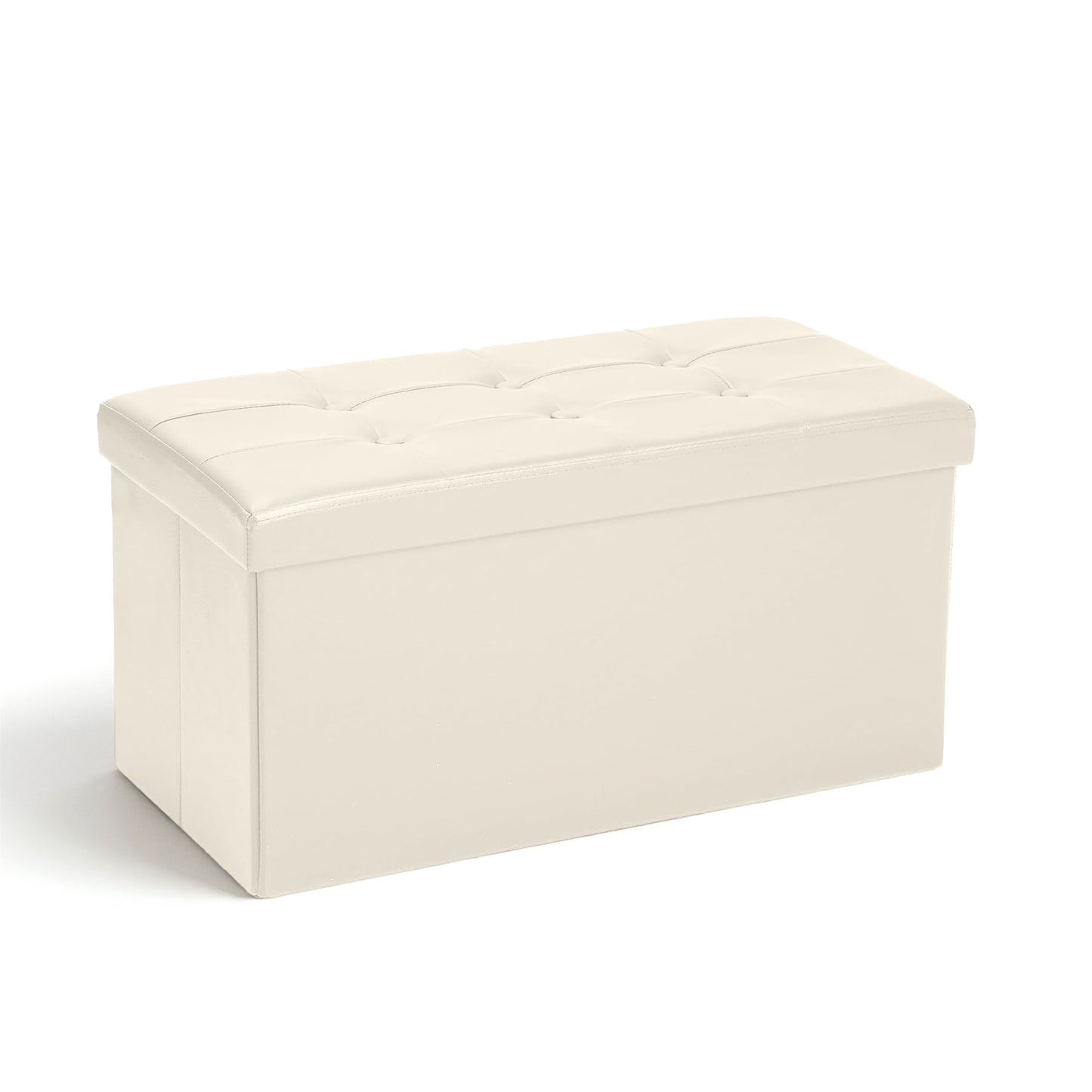 Foldable Ottoman Bench with Storage