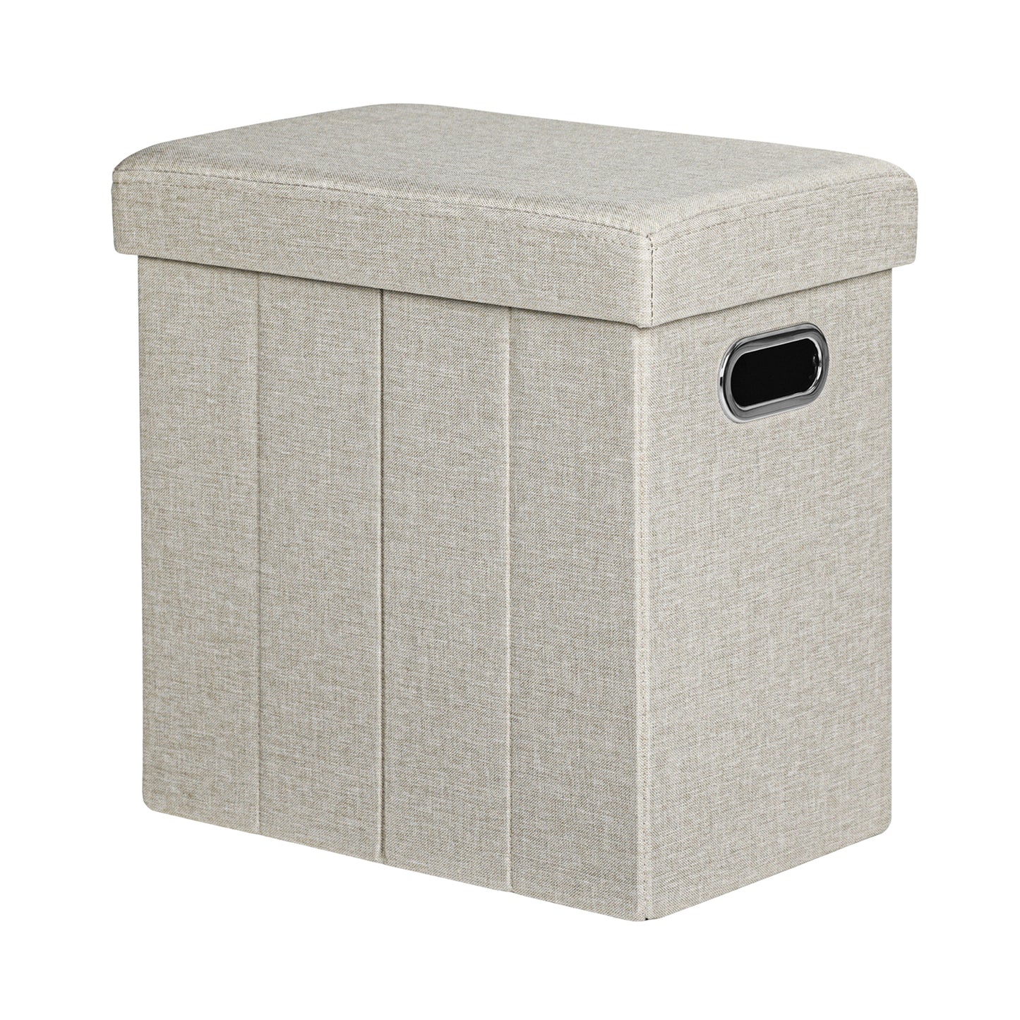 Ottoman with Storage Collapsible Fabric