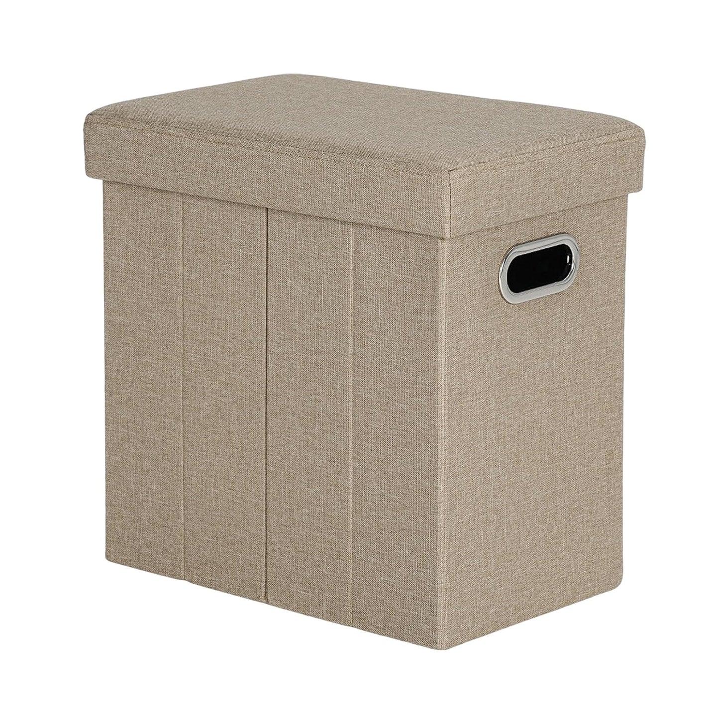 Ottoman with Storage Collapsible Fabric