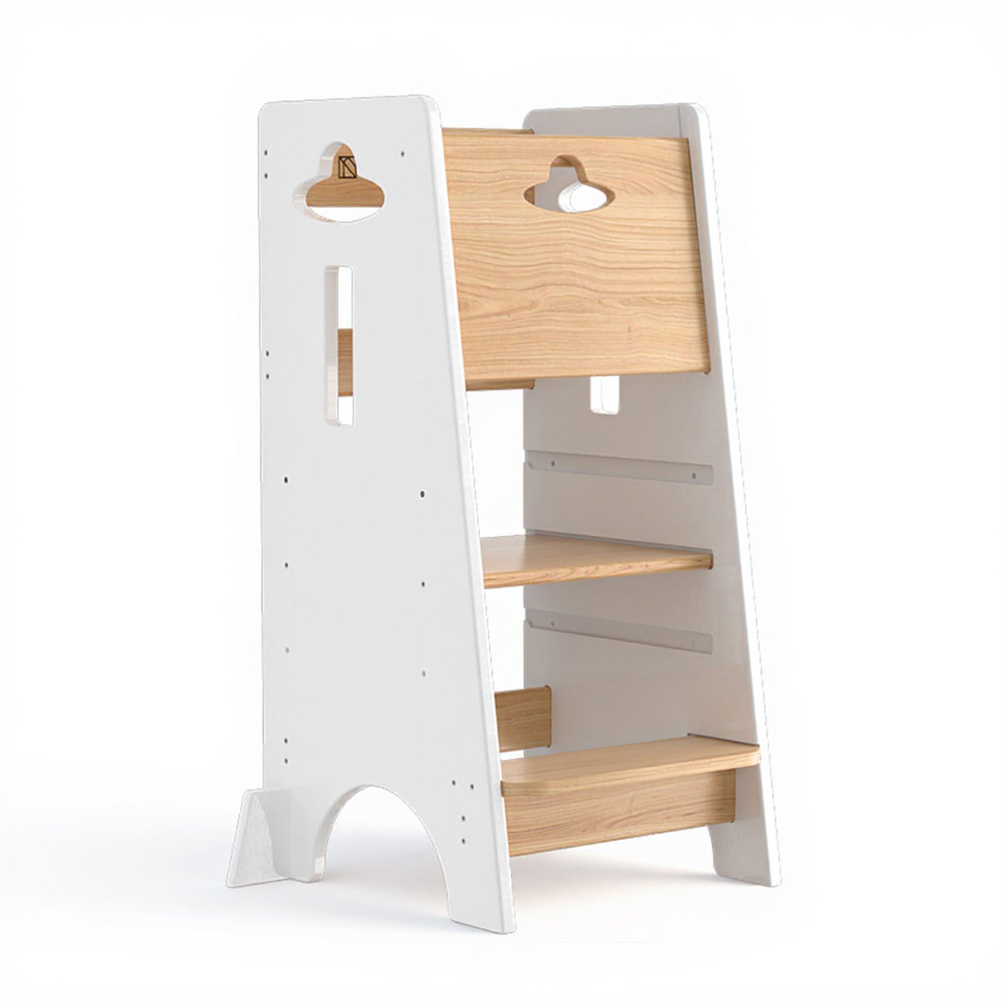 Toddler Standing Tower Paintless - 3 Levels Height Adjustable