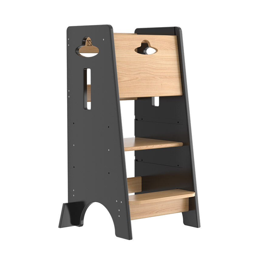 Toddler Standing Tower Paintless - 3 Levels Height Adjustable