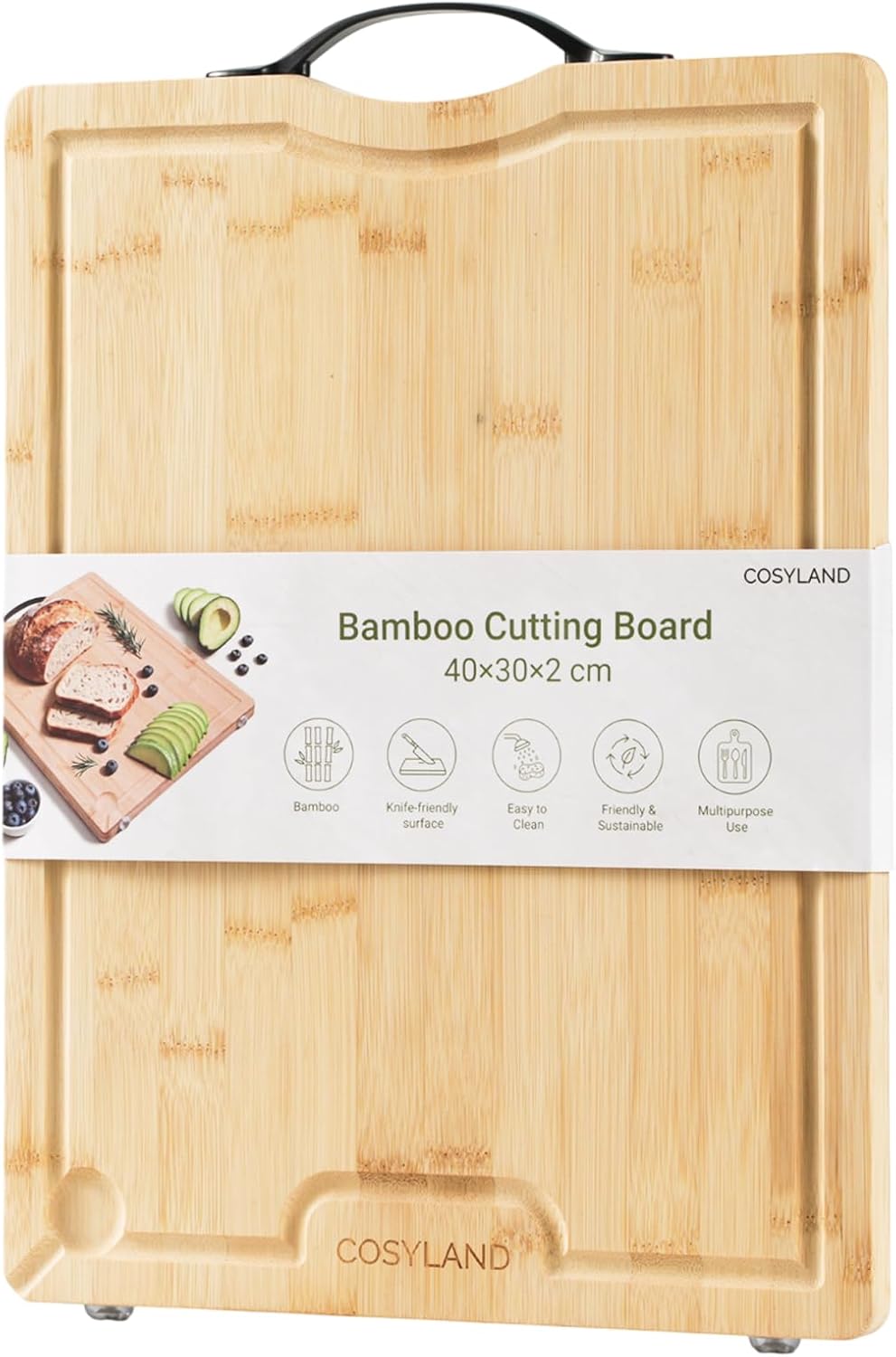 Kitchen Cutting Board - Double-Sided