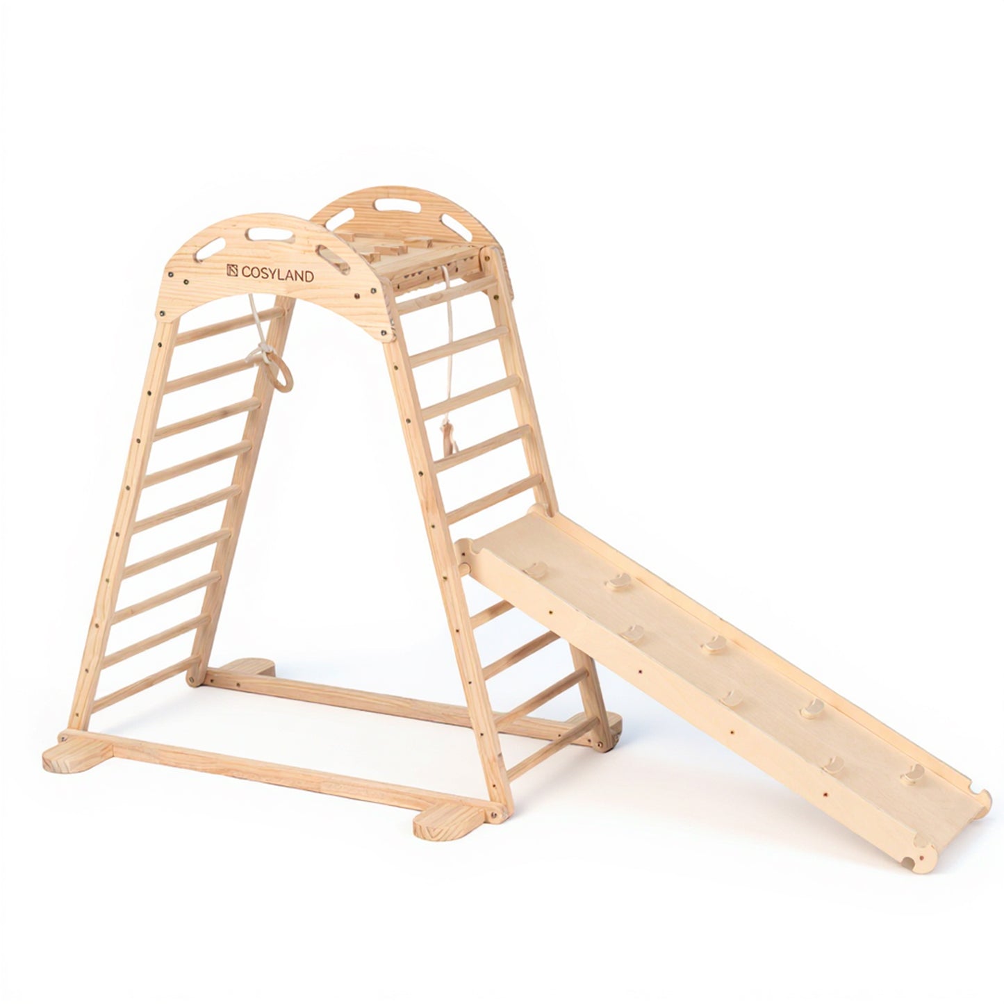 Cosyland toddler climbing toys in natural