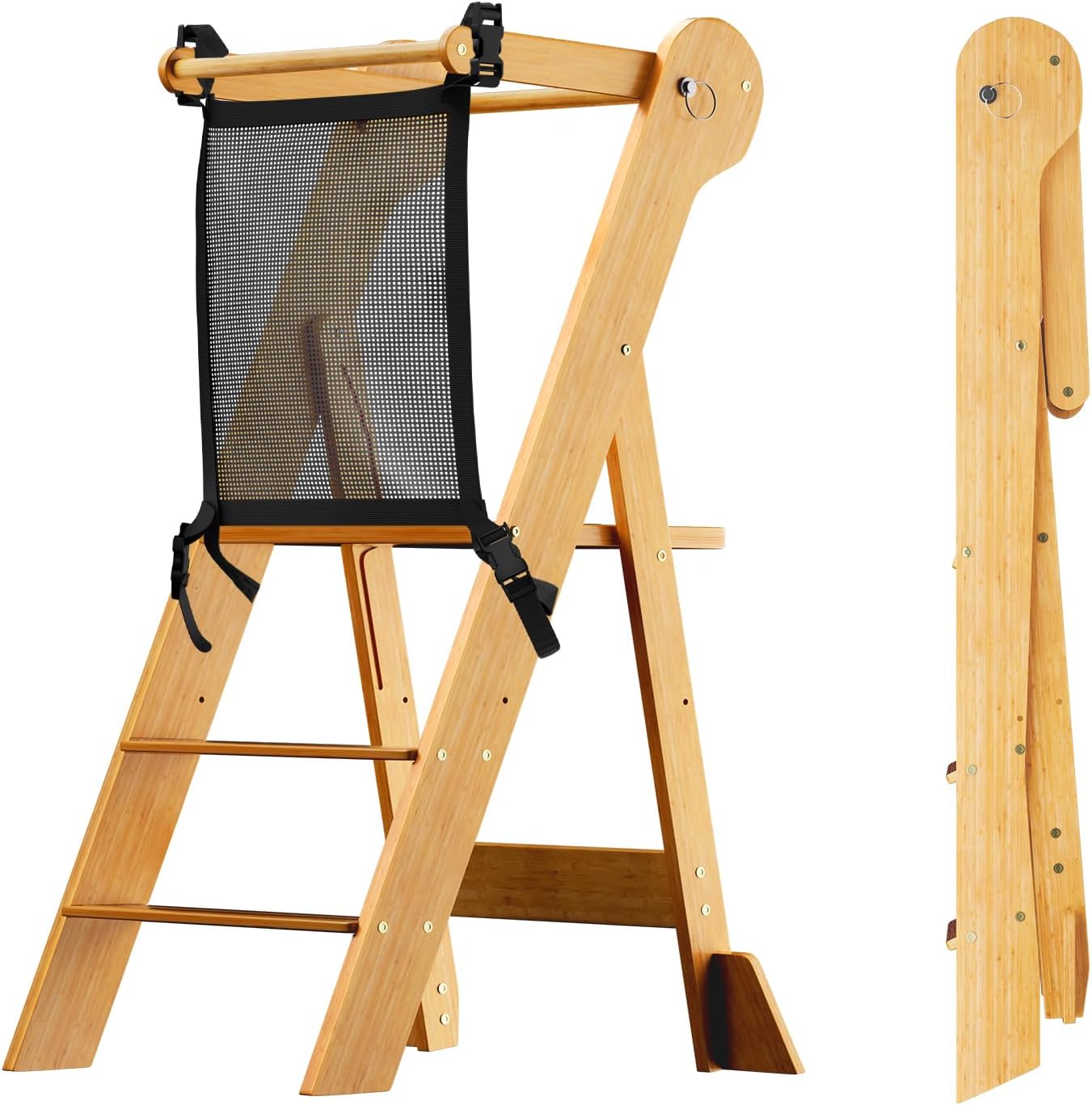 Height Adjustable Toddler Kitchen Standing Tower