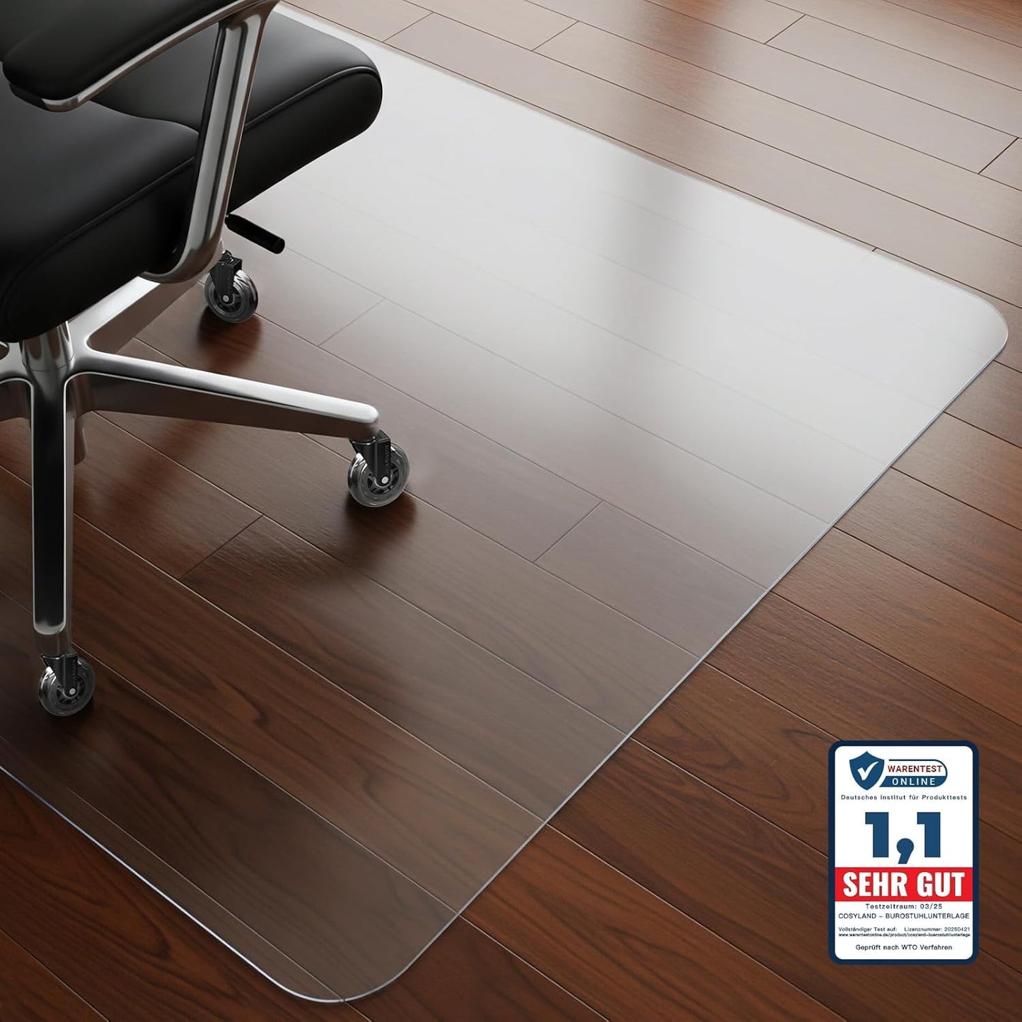 Floor Protection Mat for Desk Chair Non-Slip