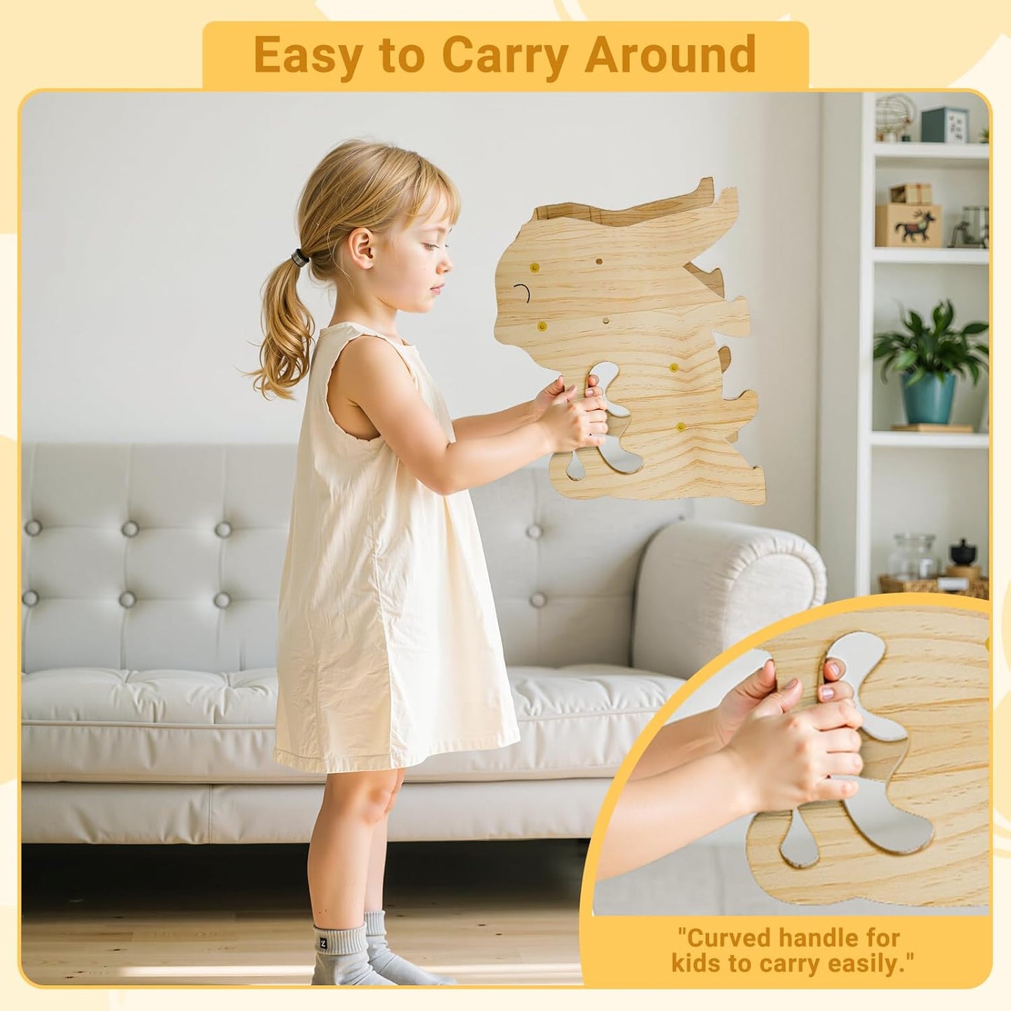Height Adjustable 2 Step Stool for Kids