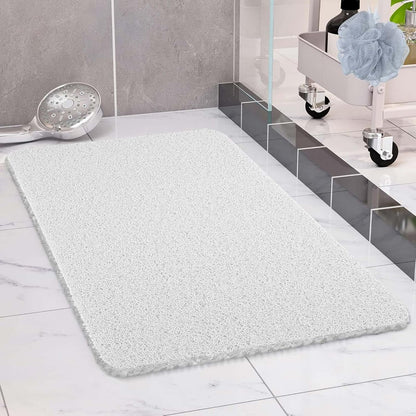 Soft PVC Loofah Non-Slip Shower Mat