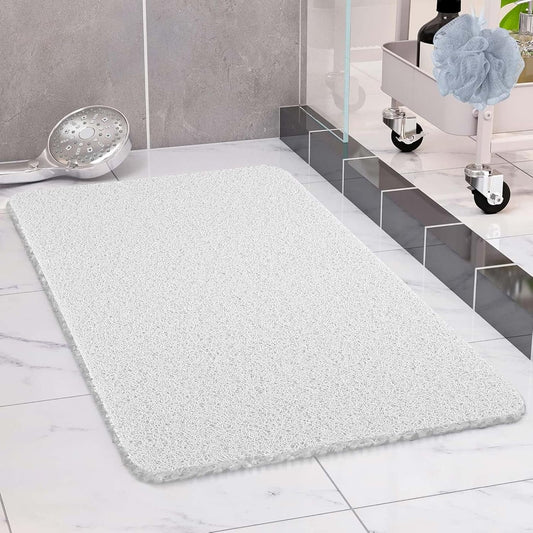 Soft PVC Loofah Non-Slip Shower Mat