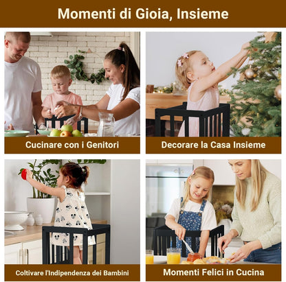 Stable A-Frame Kitchen Standing Tower