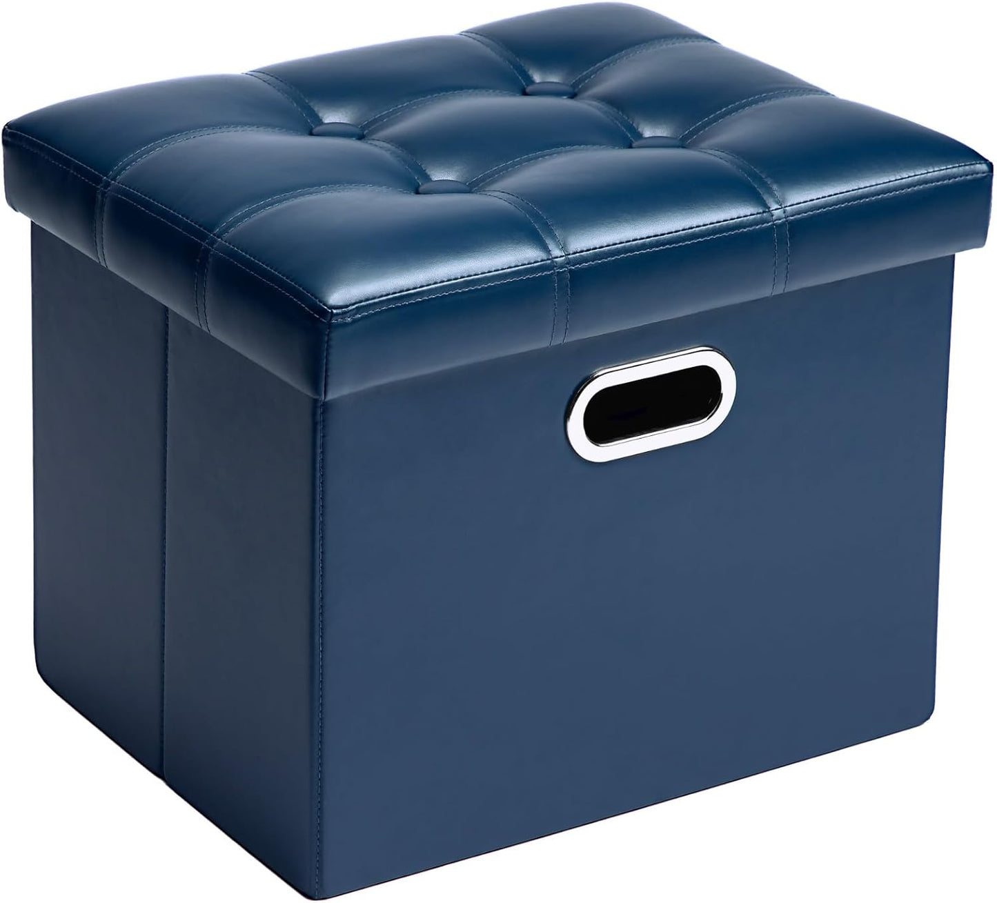 Foldable Storage Bench with Lid