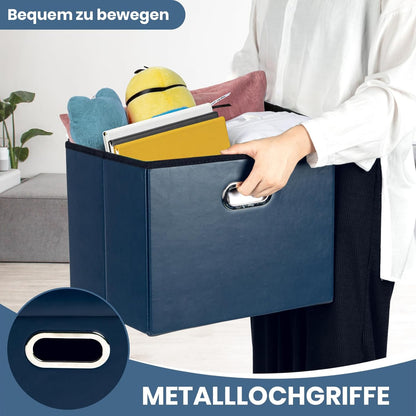 Foldable Storage Bench with Lid