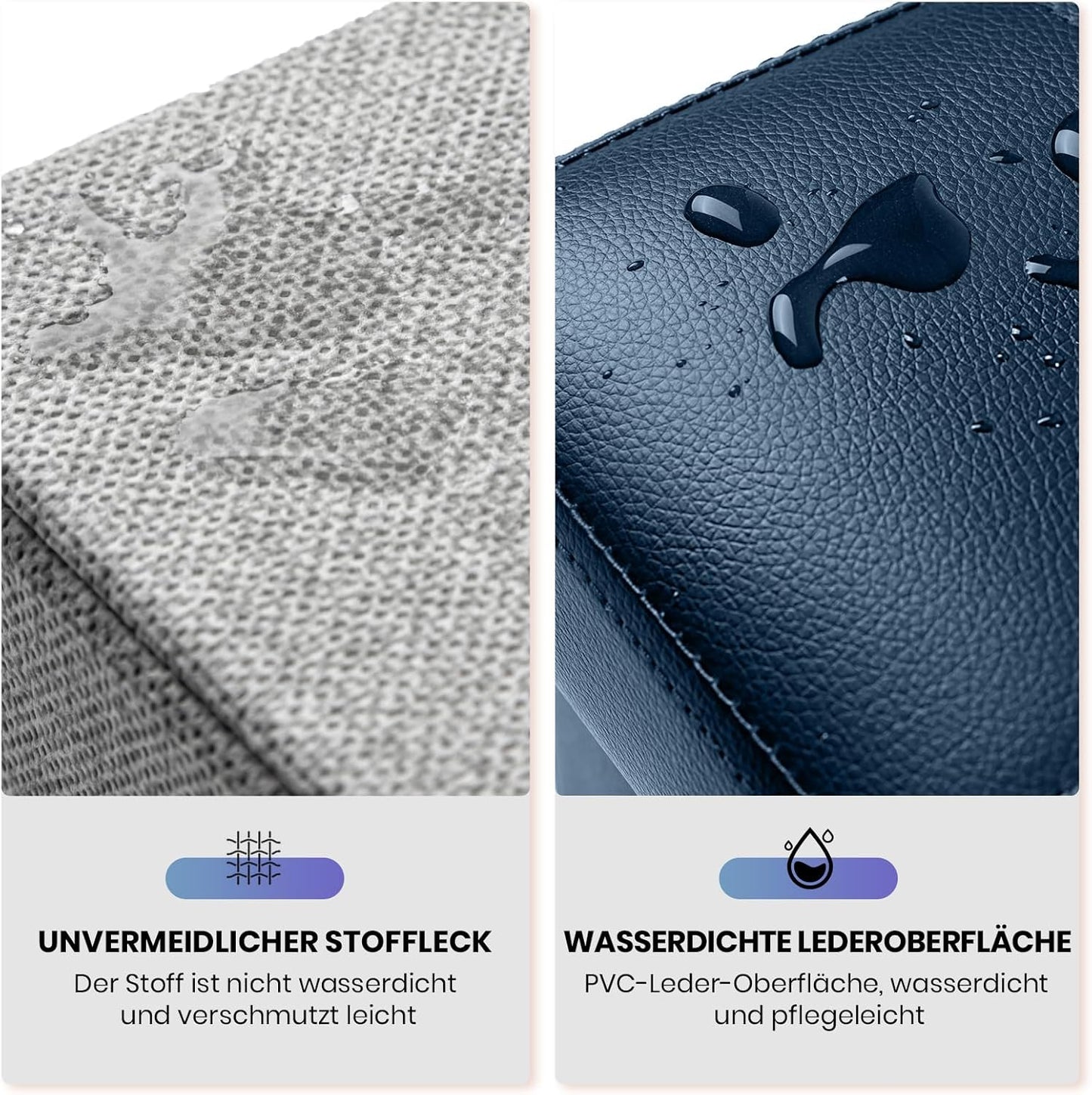 Foldable Storage Bench with Lid