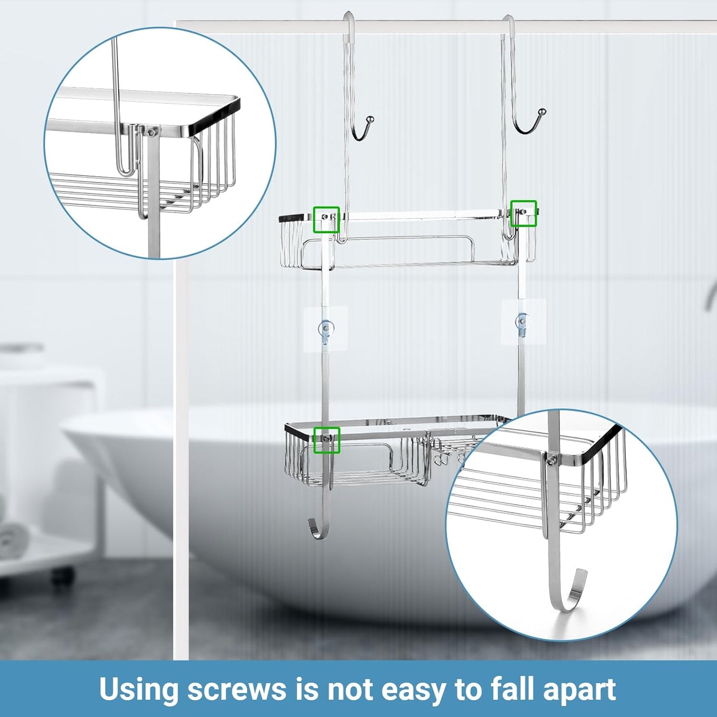 SUS304 Stainless Steel Wall Rack