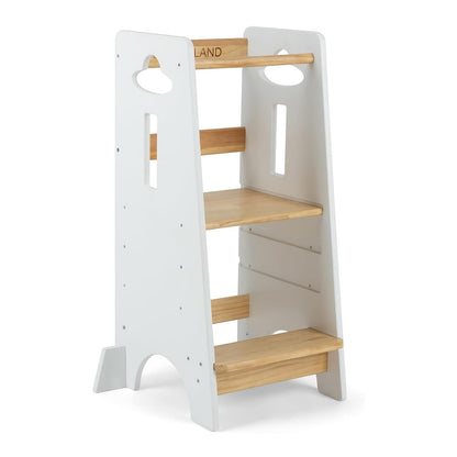 3 Levels Adjustable Kids Learning Stool for Kitchen Stool