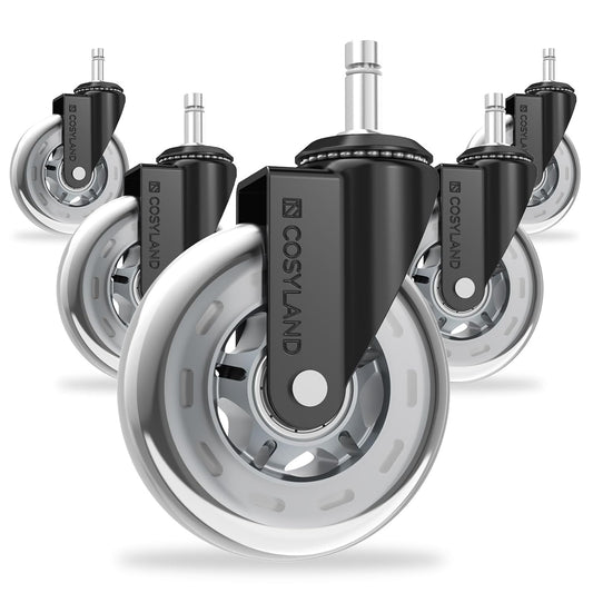 Office Chair Casters 5 Set 11mm x 22mm