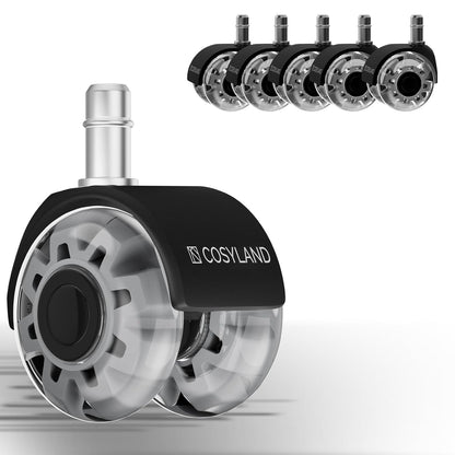 Office Chair Casters 5 Set