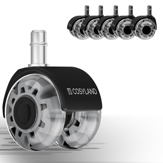 Office Chair Casters 5 Set