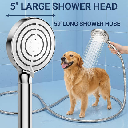 304 Stainless Steel Filtered Shower Head with Handheld