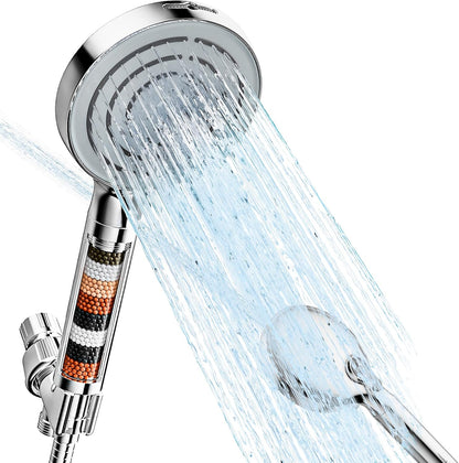 304 Stainless Steel Filtered Shower Head with Handheld