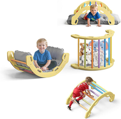 Montessori Wooden Climbing Arch