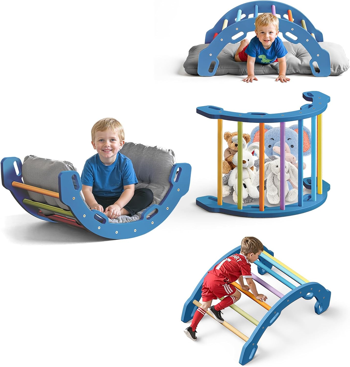 Montessori Wooden Climbing Arch