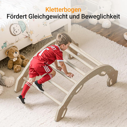 Montessori Wooden Climbing Arch