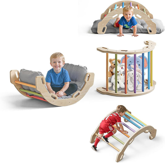 Montessori Wooden Climbing Arch