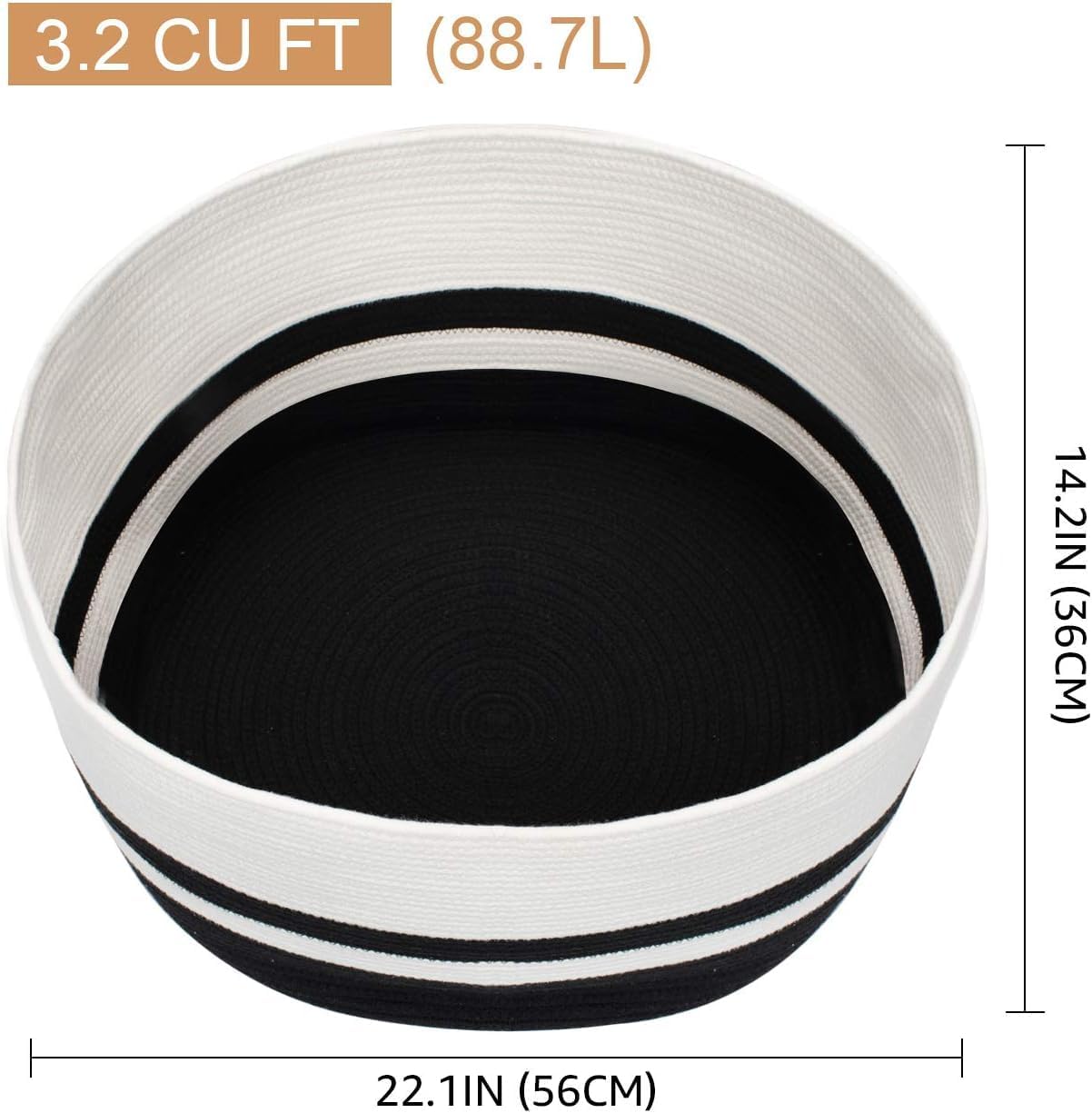 Large Cotton Rope Basket