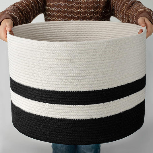 Large Cotton Rope Basket