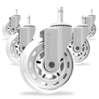 Set of 5 Office Silent Casters
