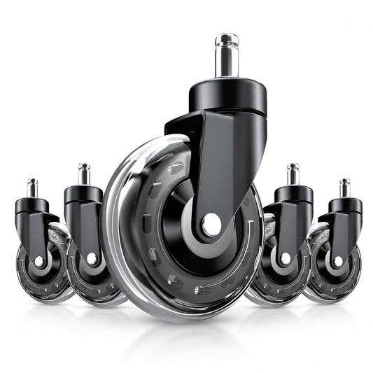 3 Inch Office Chair Caster Wheels Set of 5