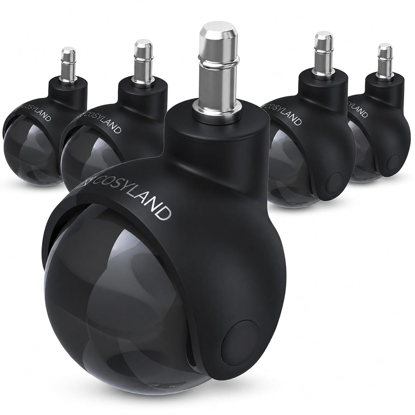 Heavy Duty Swivel Caster Wheels Set of 5
