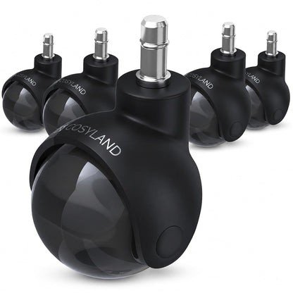Heavy Duty Swivel Caster Wheels Set of 5