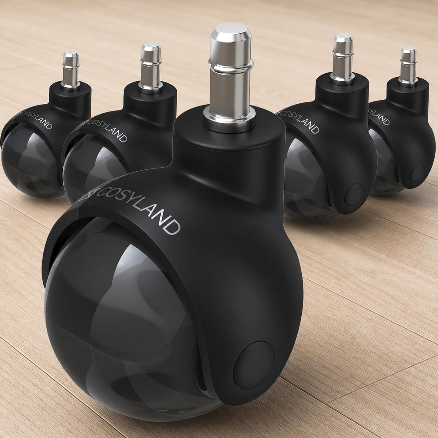 Heavy Duty Swivel Caster Wheels Set of 5