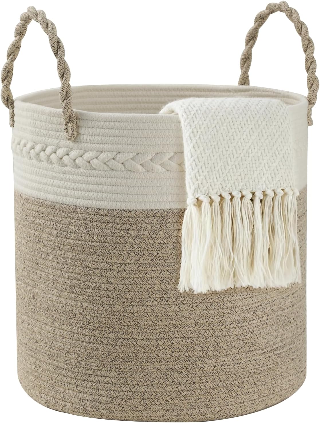 Large Cotton Rope Basket