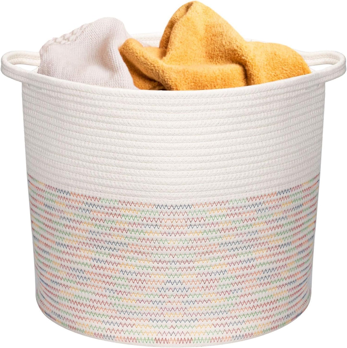 Large Cotton Rope Basket