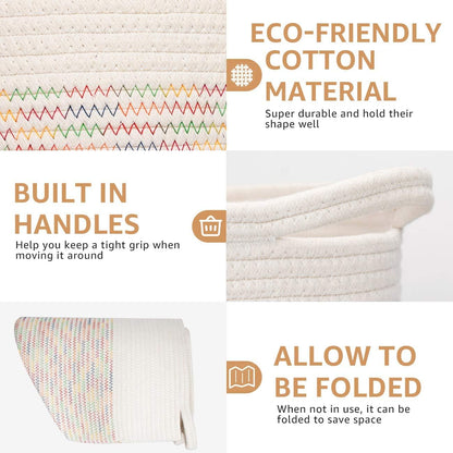 Large Cotton Rope Basket