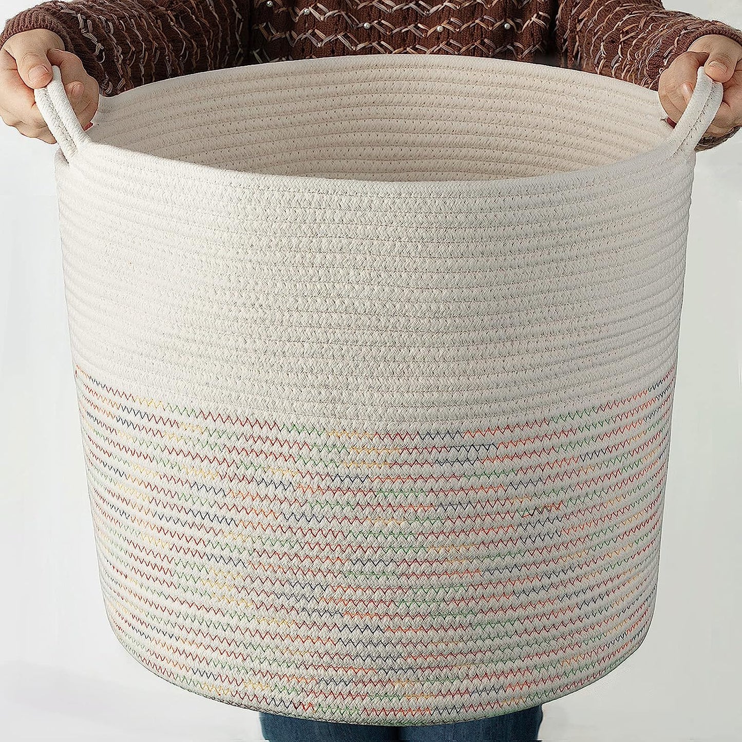 Large Cotton Rope Basket
