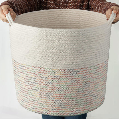 Large Cotton Rope Basket