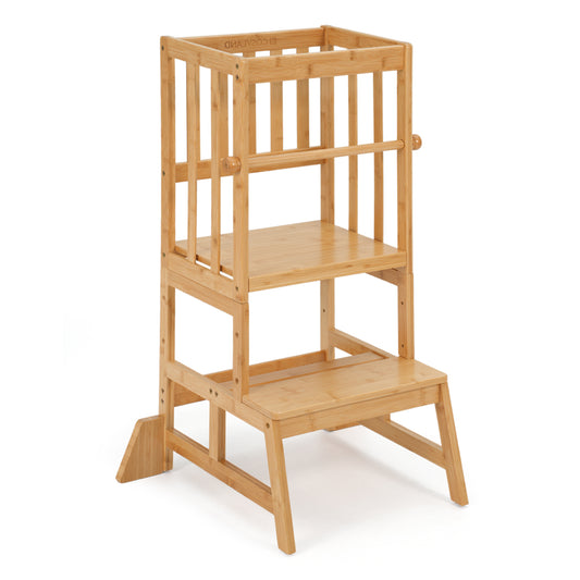 Adjustable Kids Toddler Standing Tower - Upgraded