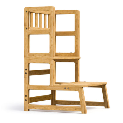 Toddler Step Stool with Armrest