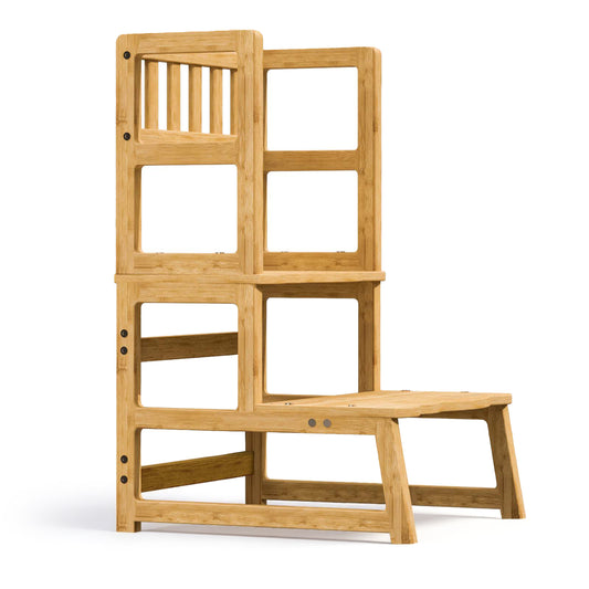 Toddler Step Stool with Armrest