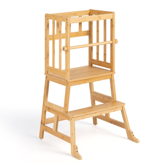 Kids Kitchen Standing Tower Step Stool Helper